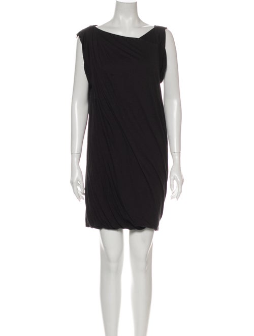 3.1 Phillip Lim Asymmetrical Mini Dress Grey