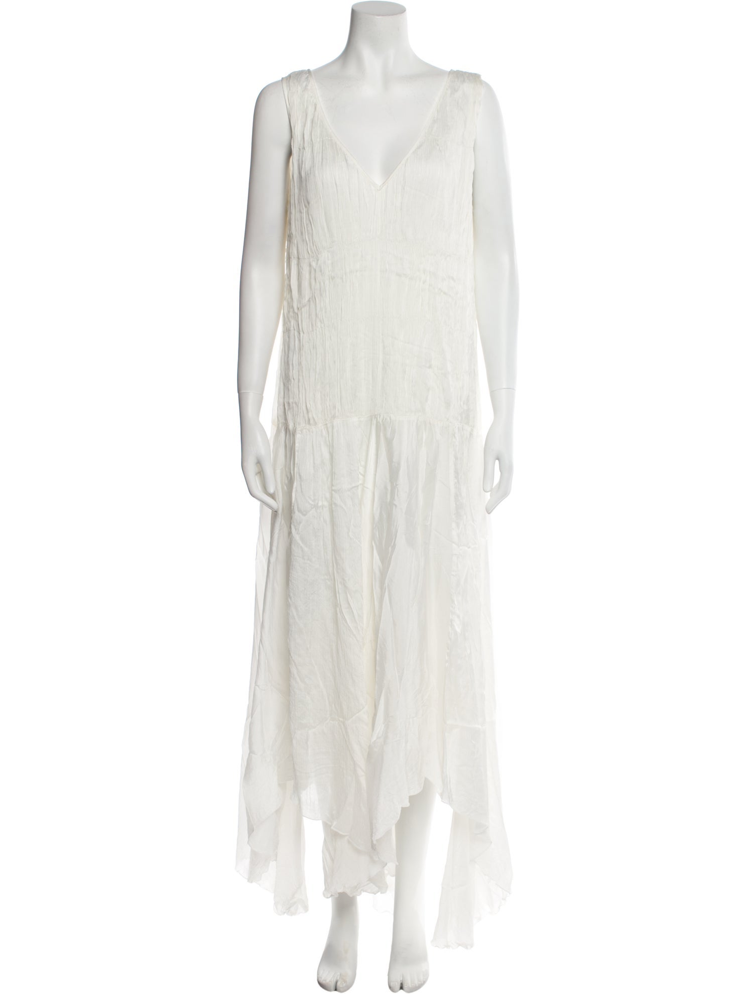 Mes Demoiselles V-Neck Long Dress