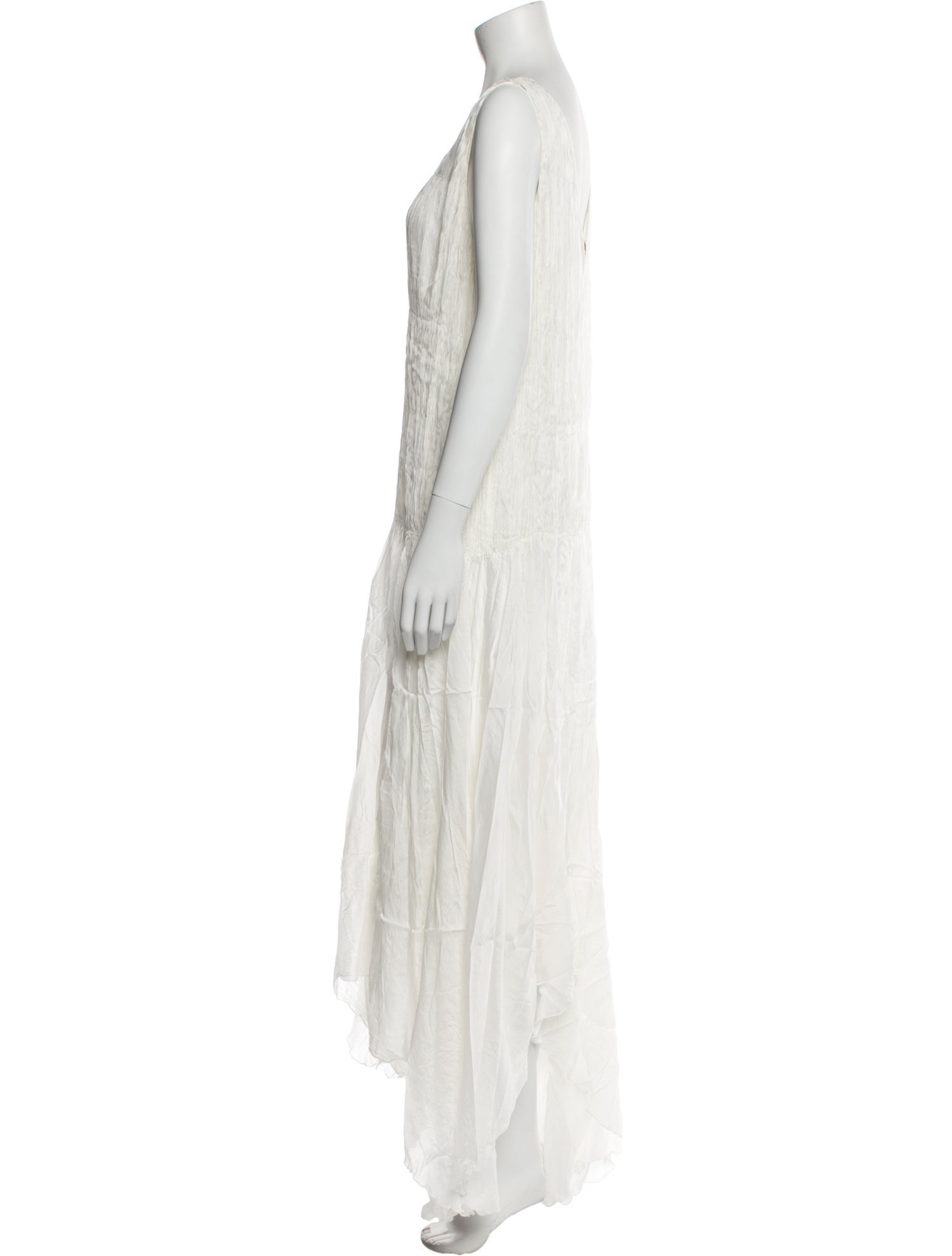 Mes Demoiselles V-Neck Long Dress