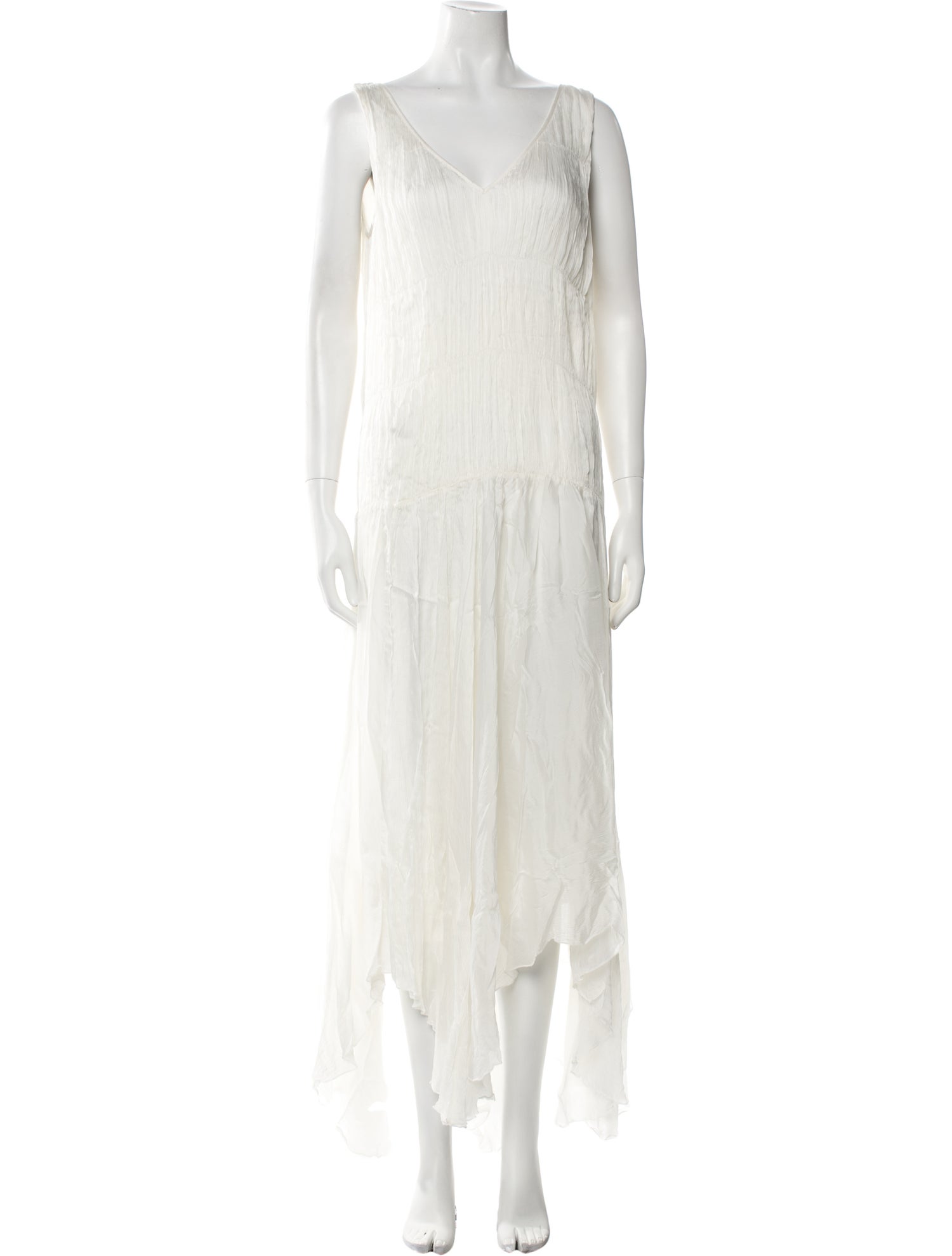 Mes Demoiselles V-Neck Long Dress