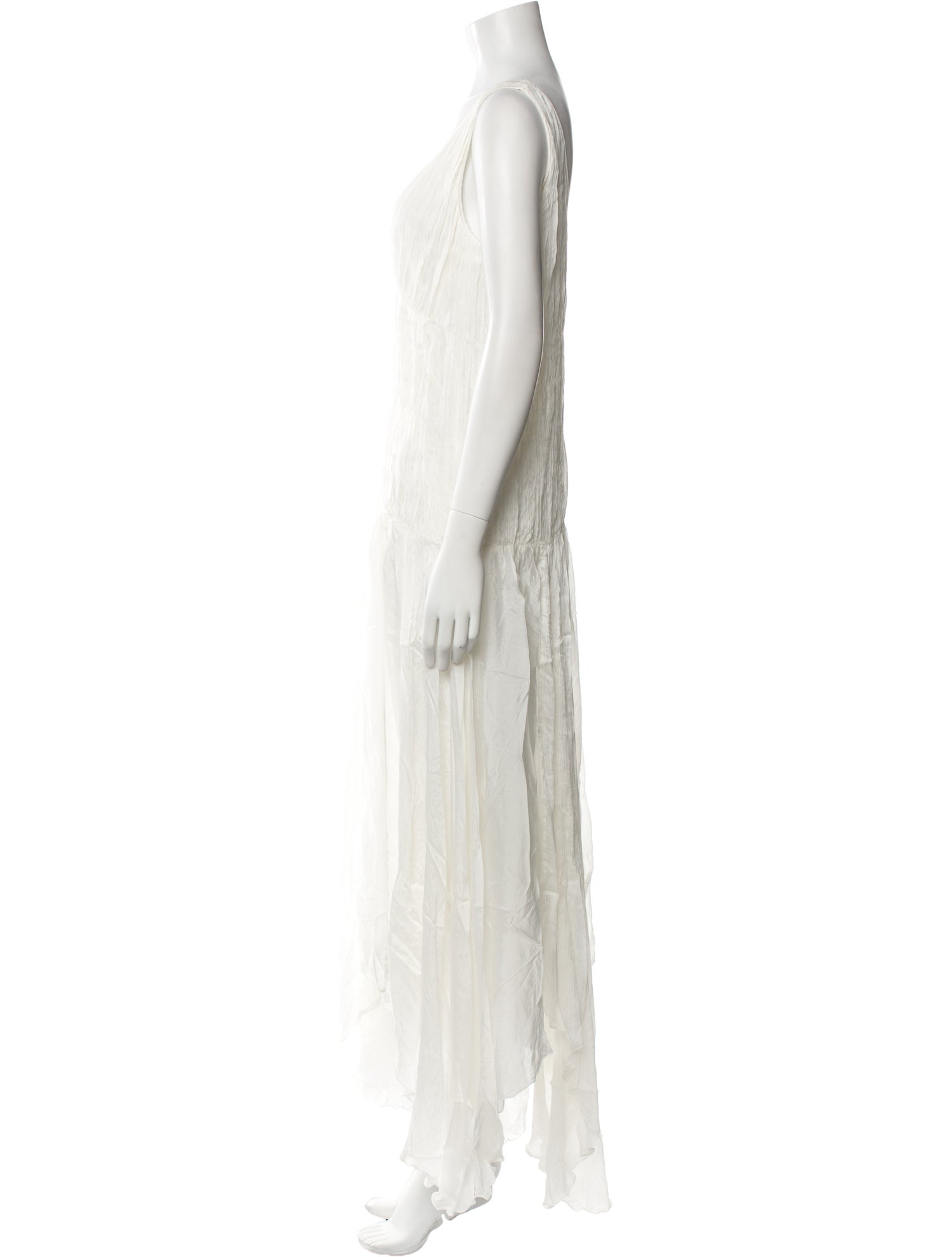 Mes Demoiselles V-Neck Long Dress