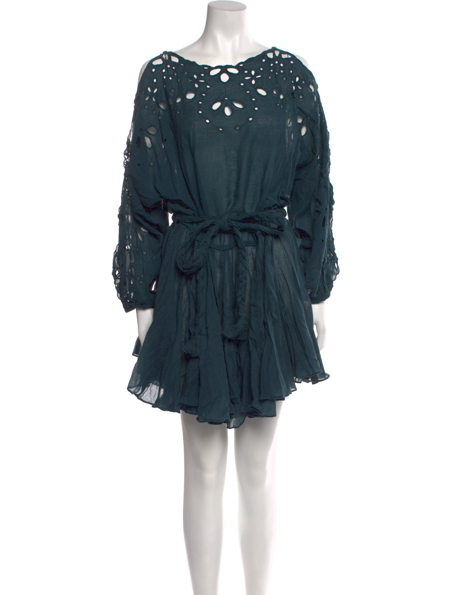 Mes Demoiselles Bateau Neckline Mini Dress w/ Tags