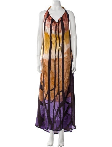 Mes Demoiselles Dresses Printed Long Dress XXS