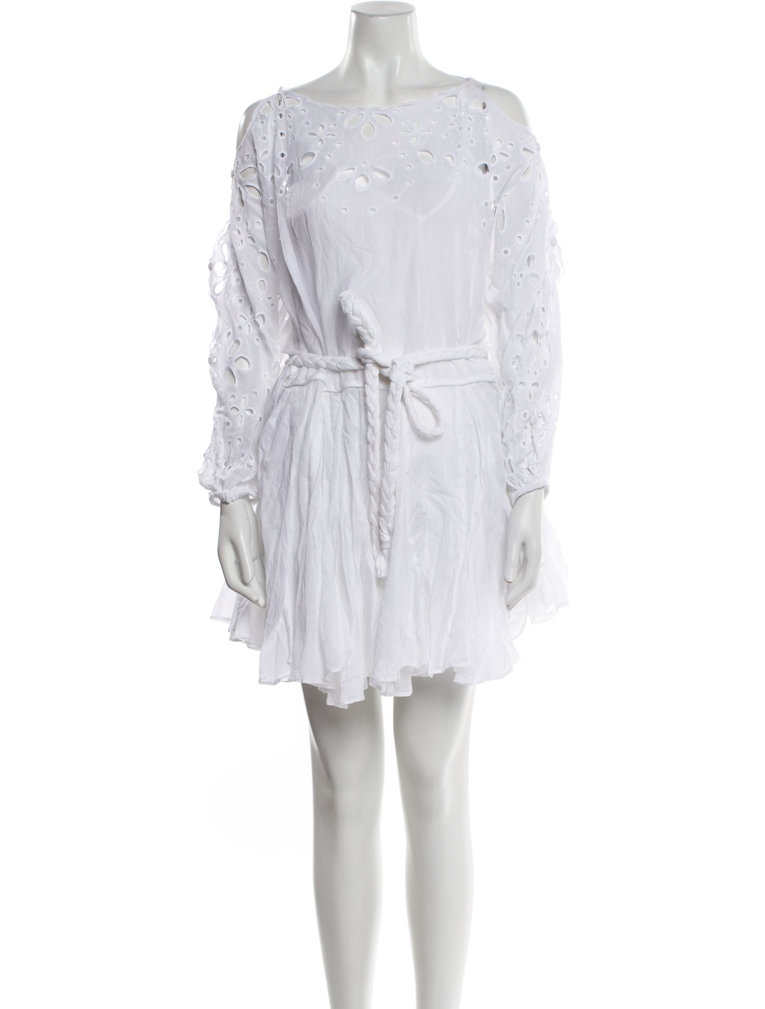 Mes Demoiselles Bateau Neckline Mini Dress w/ Tags