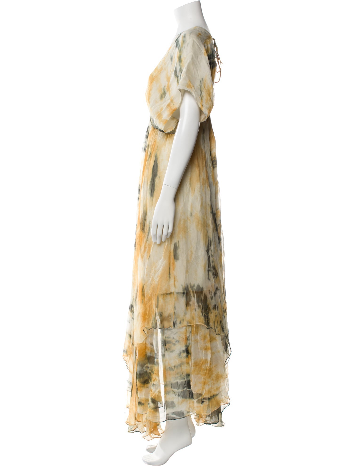 Mes Demoiselles Printed Long Dress