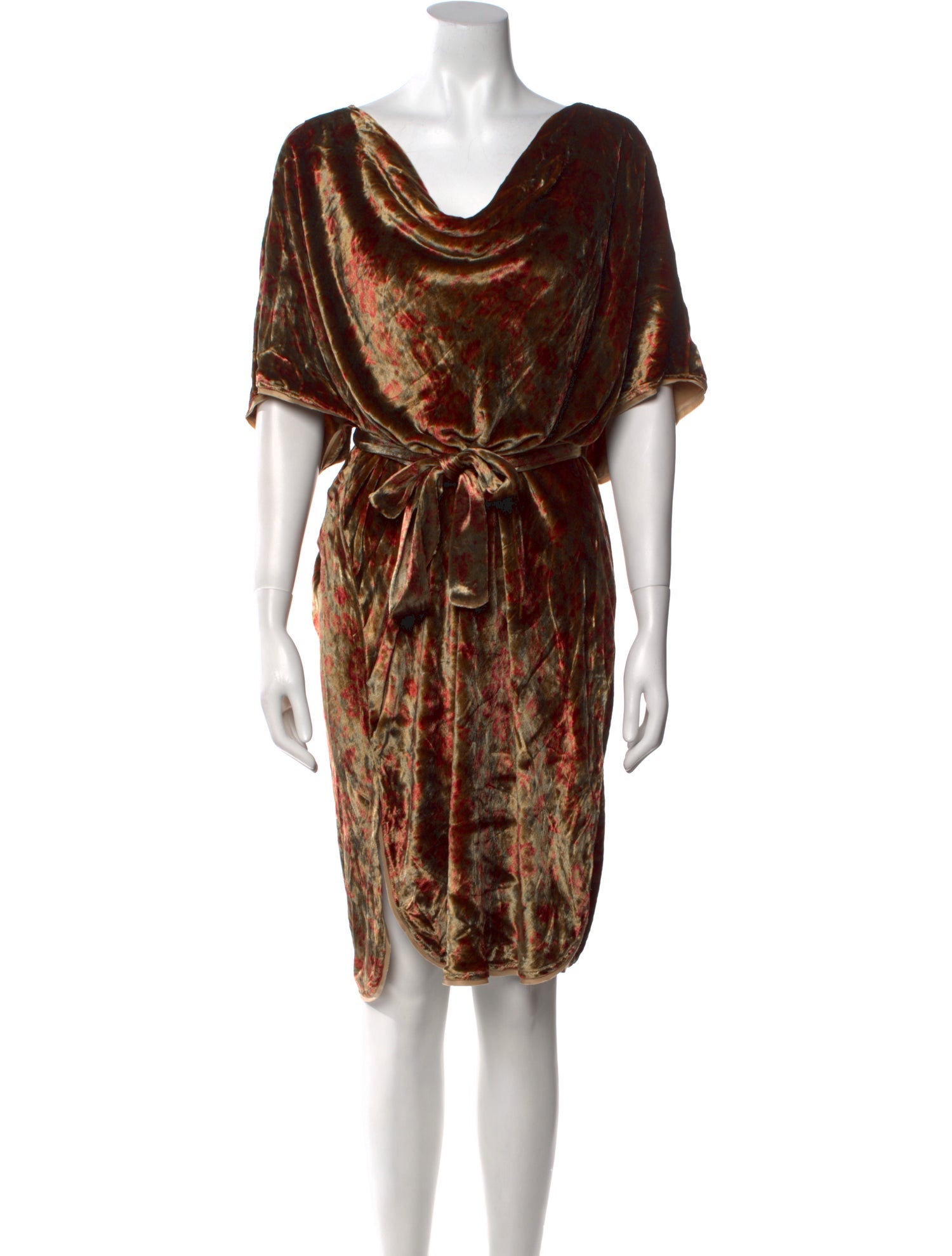 Mes Demoiselles Printed Knee-Length Dress w/ Tags