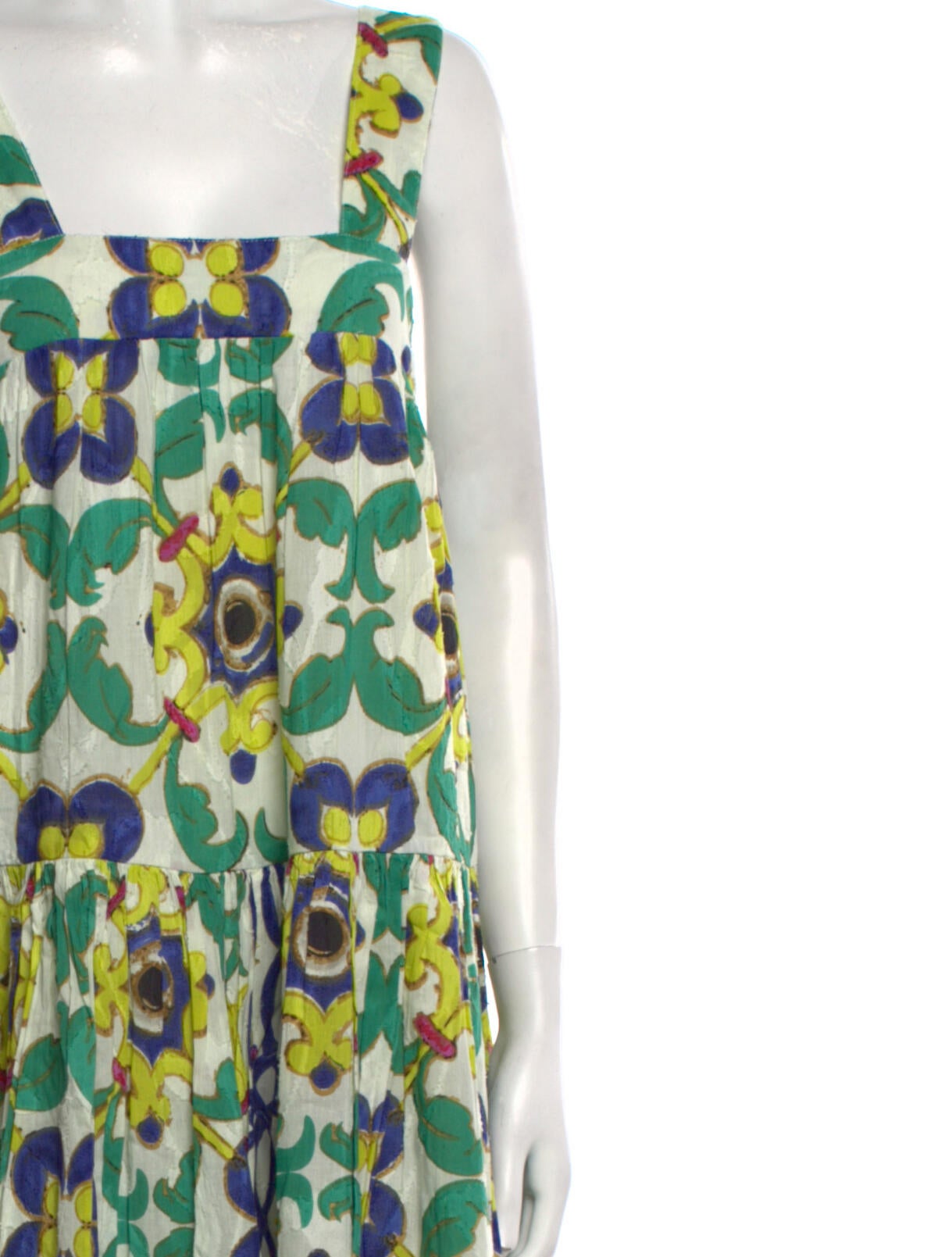 Mes Demoiselles Printed Long Dress w/ Tags