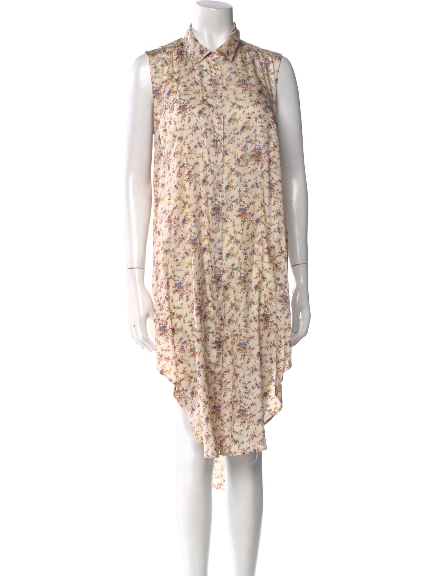 Mes Demoiselles Silk Midi Length Dress