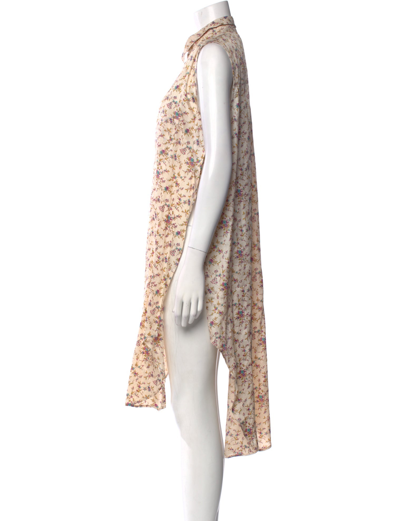 Mes Demoiselles Silk Midi Length Dress