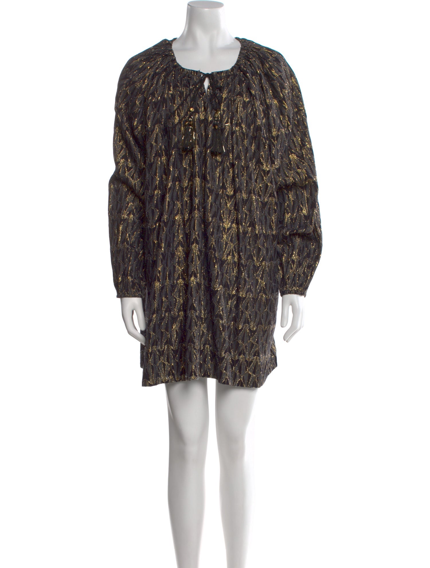 Mes Demoiselles Printed Mini Dress