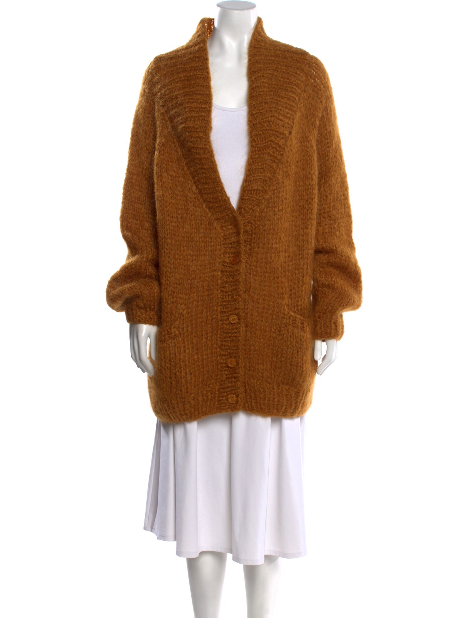 Mes Demoiselles Mohair V-Neck Sweater