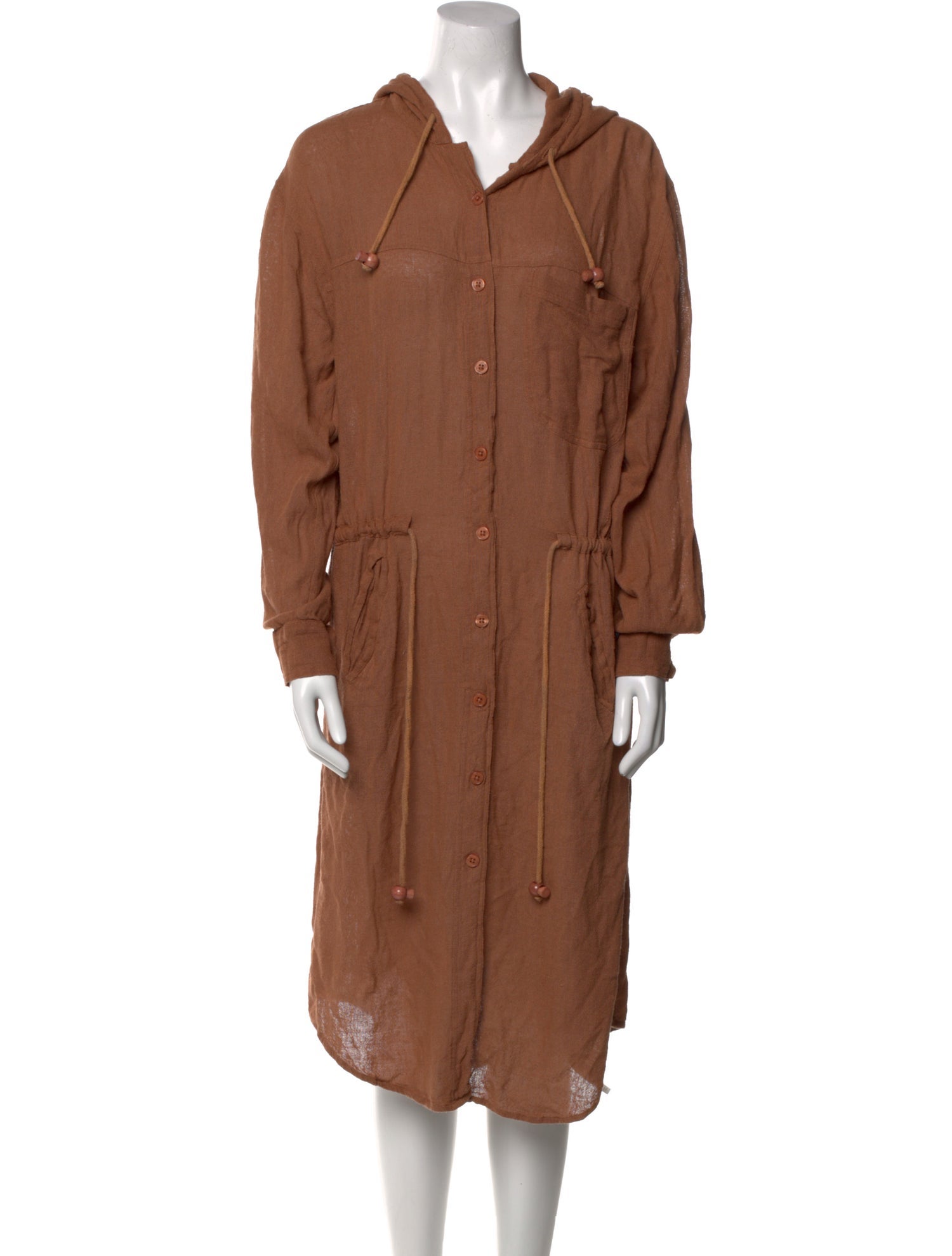 Mes Demoiselles Silk Midi Length Dress