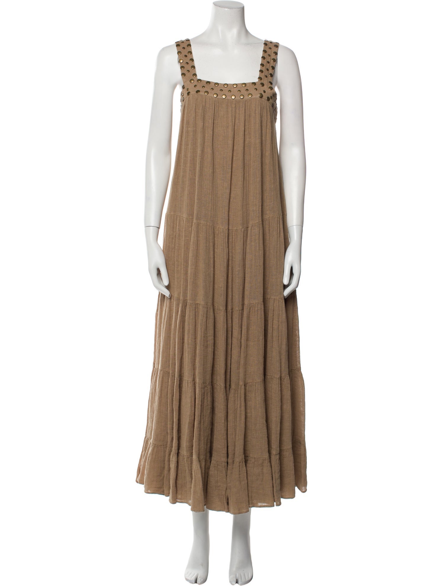 Mes Demoiselles Linen Long Dress w/ Tags
