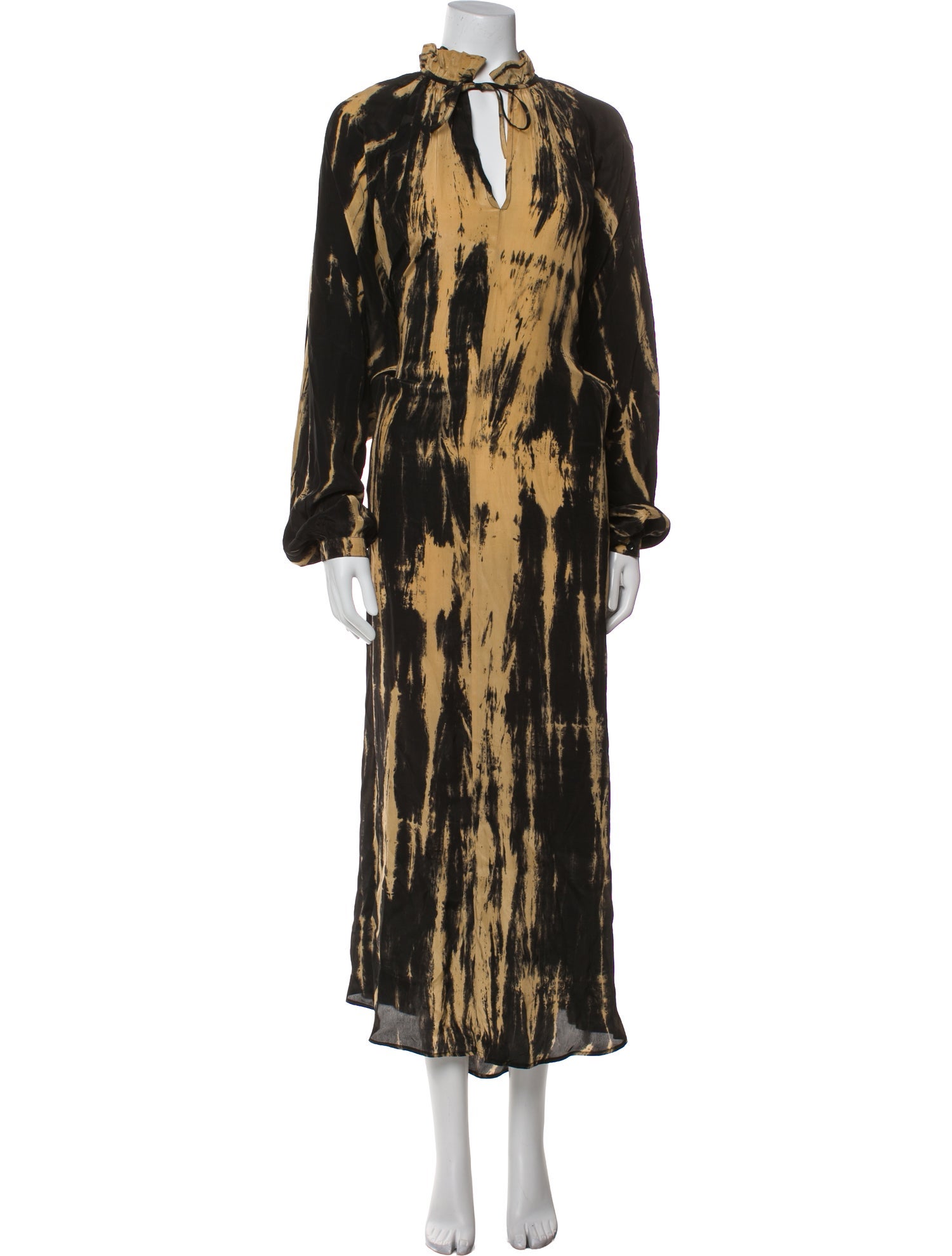 Mes Demoiselles Animal Print Long Dress