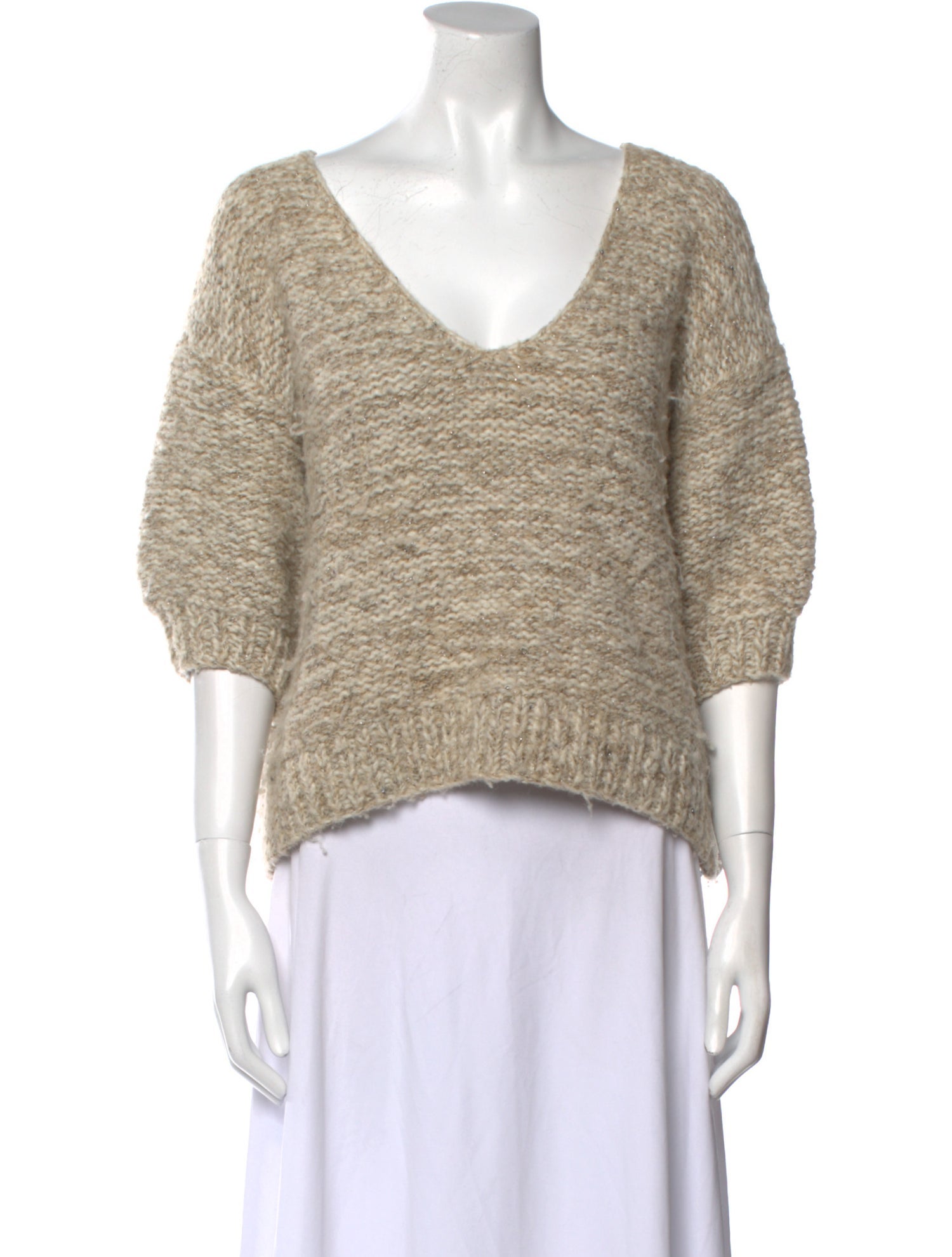 Mes Demoiselles V-Neck Sweater
