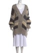Mes Demoiselles Striped V-Neck Sweater