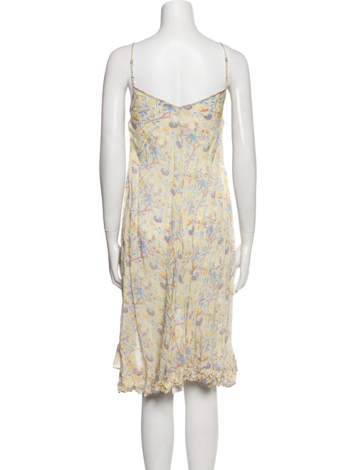Mes Demoiselles Floral Print Knee-Length Dress