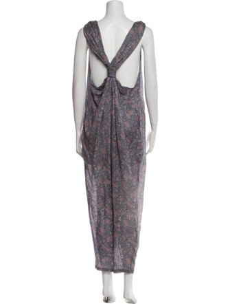 Mes Demoiselles Silk Long Dress