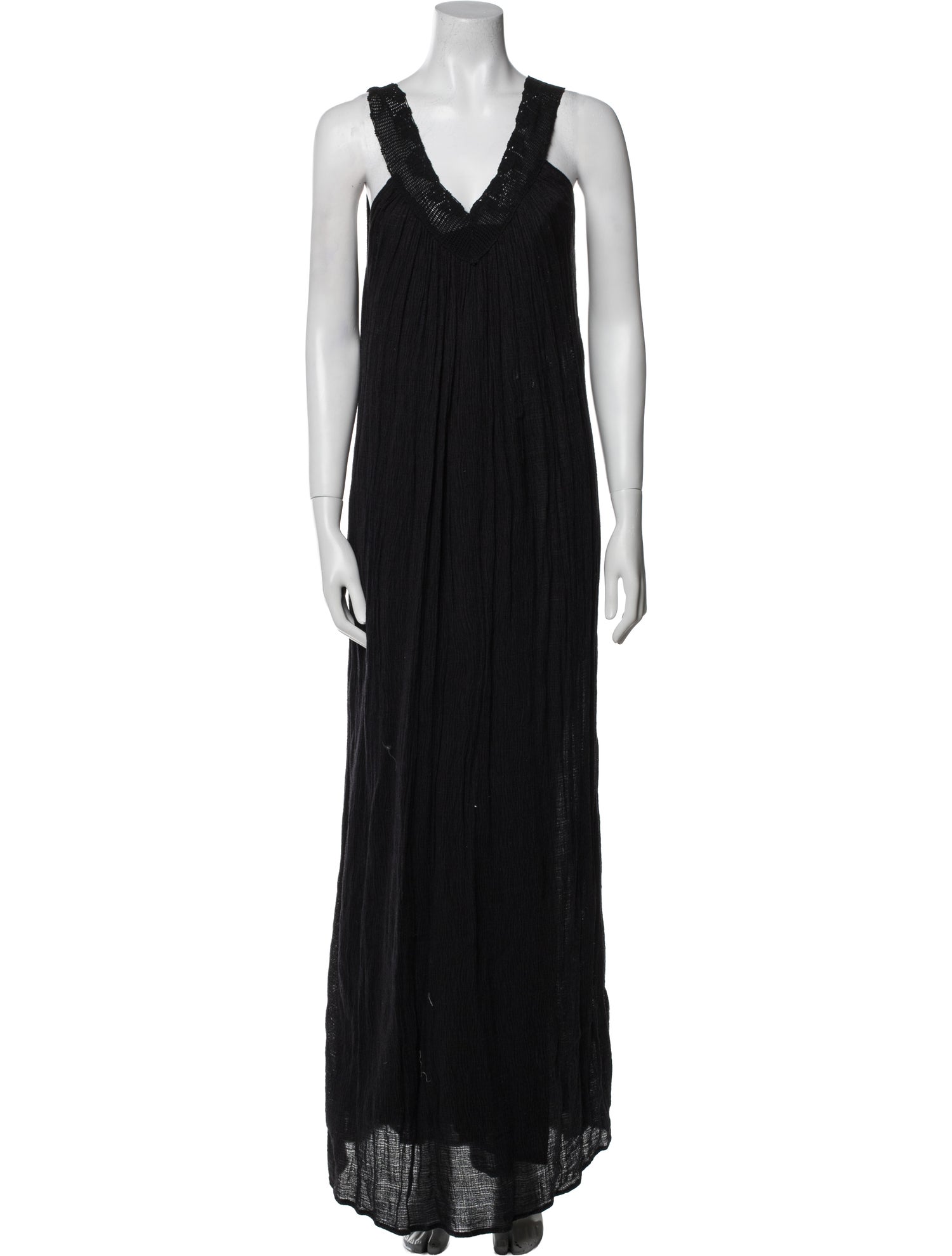 Mes Demoiselles V-Neck Long Dress
