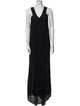 Mes Demoiselles V-Neck Long Dress