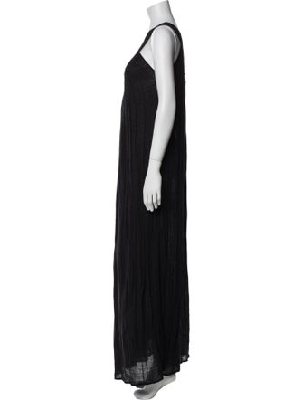 Mes Demoiselles V-Neck Long Dress