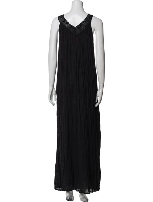 Mes Demoiselles V-Neck Long Dress