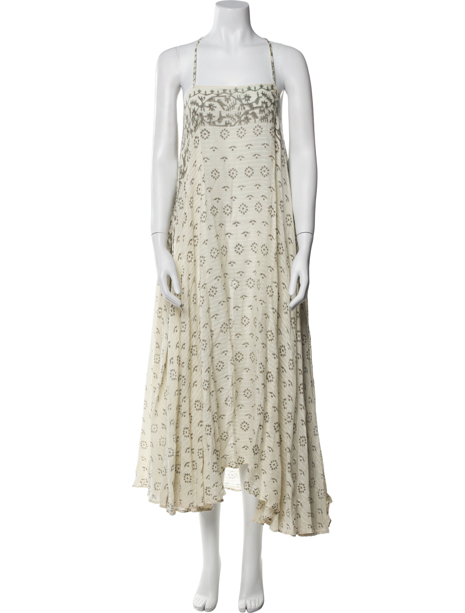 Mes Demoiselles Floral Print Long Dress