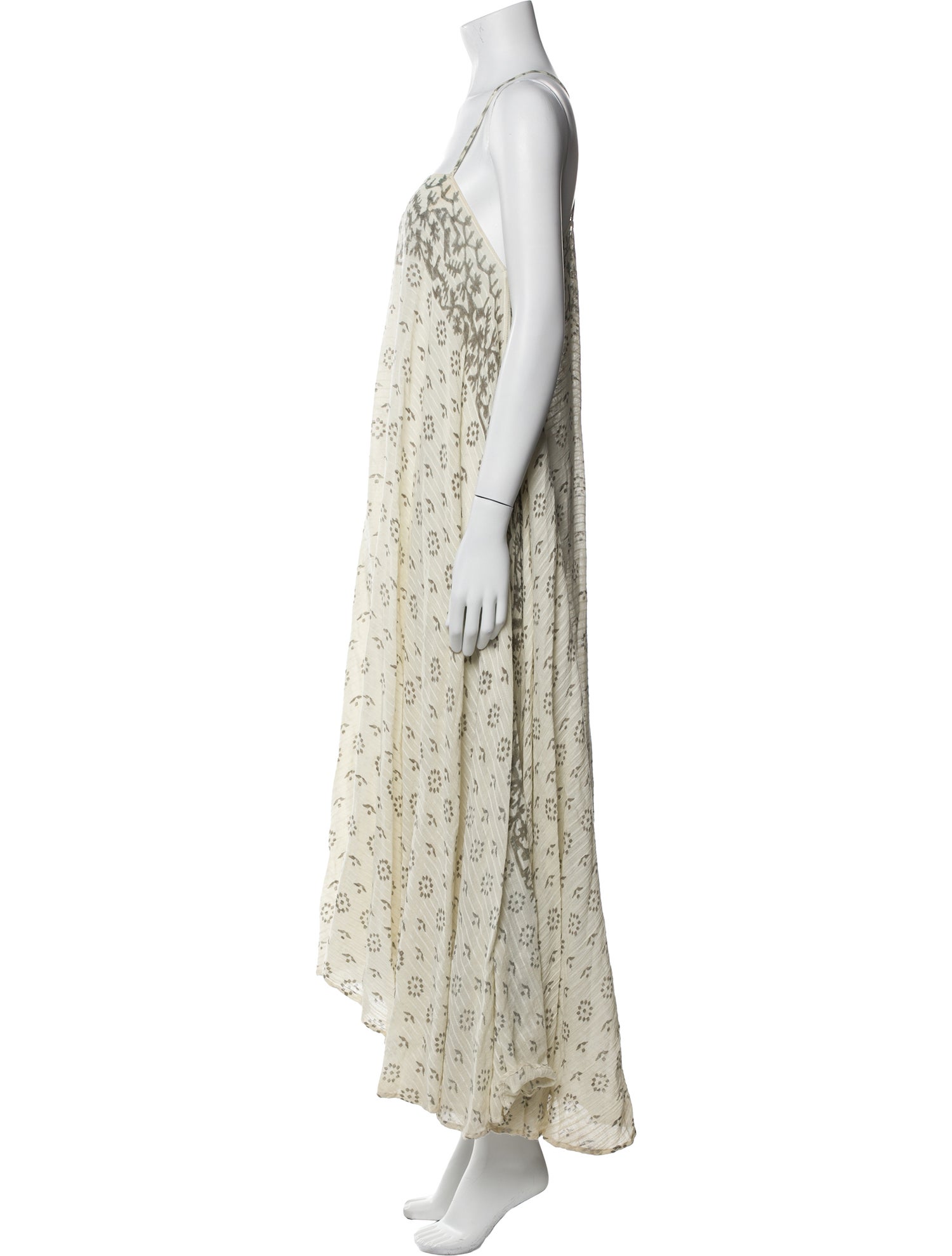 Mes Demoiselles Floral Print Long Dress