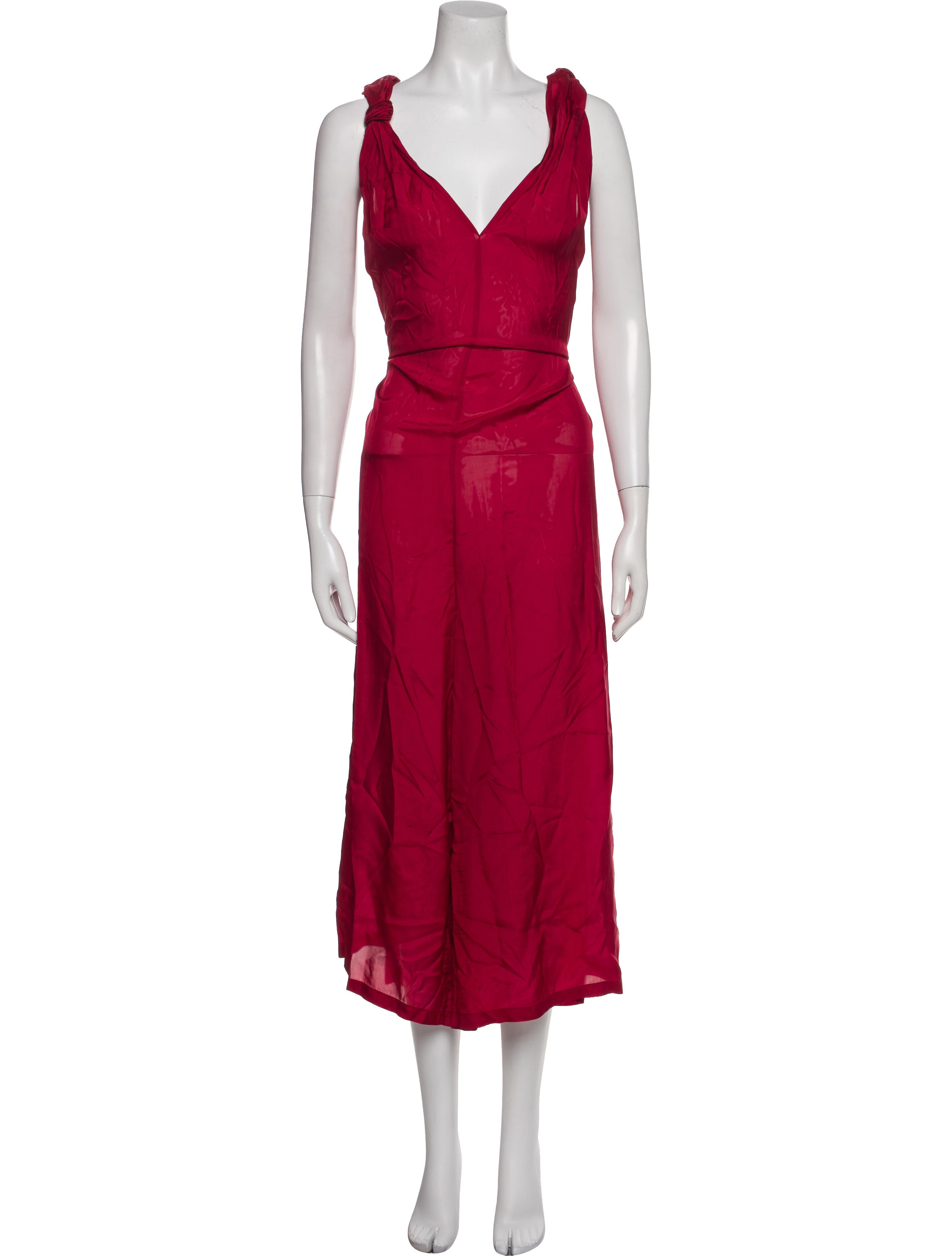 Mes Demoiselles V-Neck Mini Dress