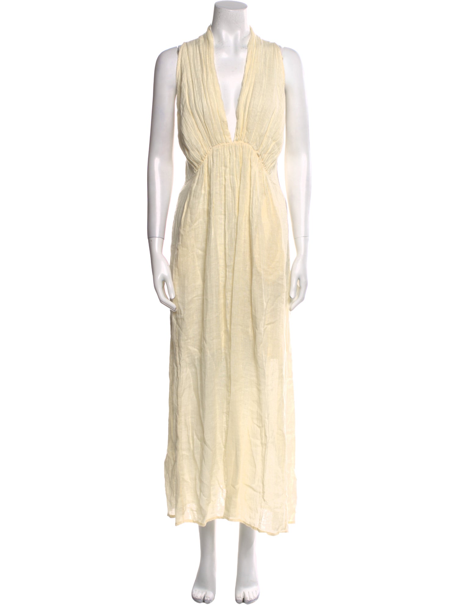 Mes Demoiselles Linen Long Dress w/ Tags