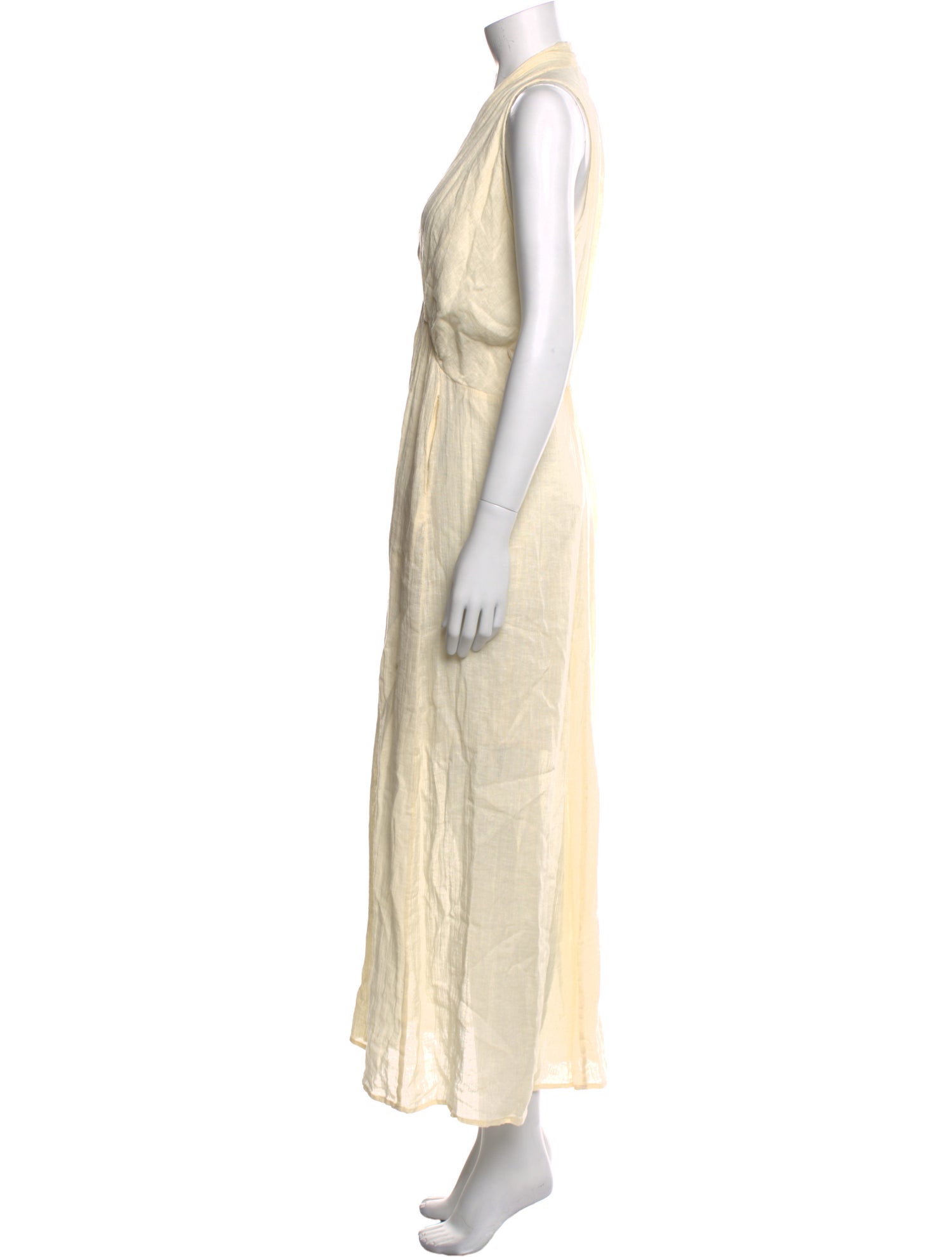 Mes Demoiselles Linen Long Dress w/ Tags