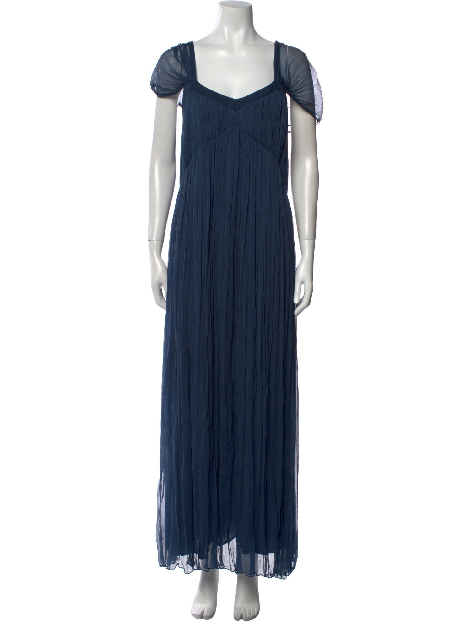 Mes Demoiselles Square Neckline Long Dress