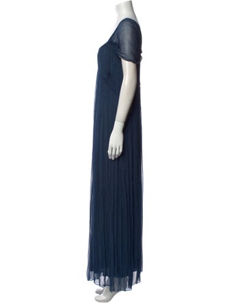 Mes Demoiselles Square Neckline Long Dress