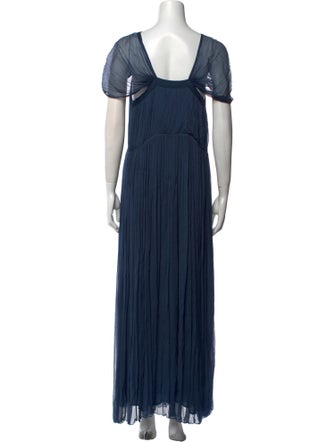 Mes Demoiselles Square Neckline Long Dress