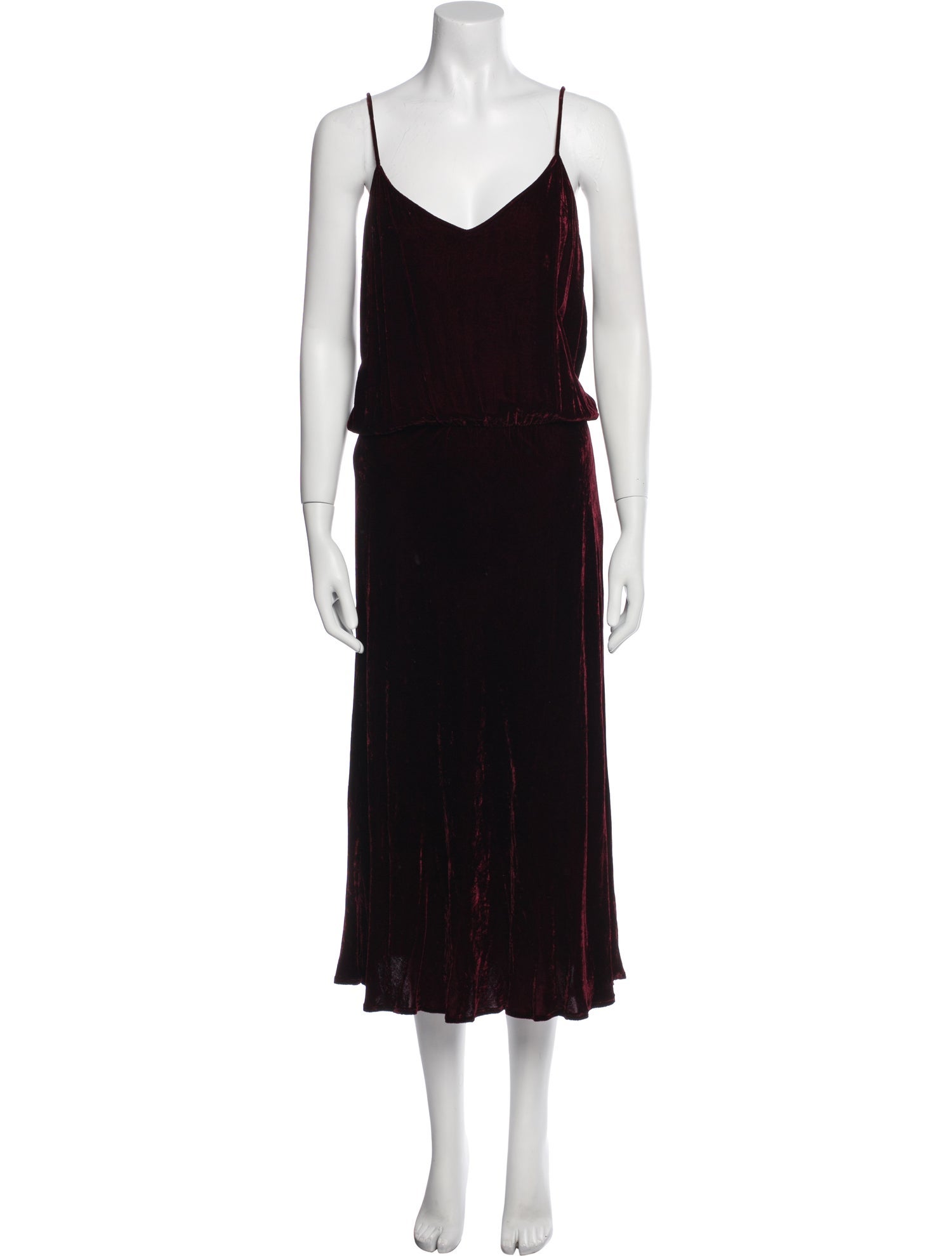 Mes Demoiselles V-Neck Long Dress