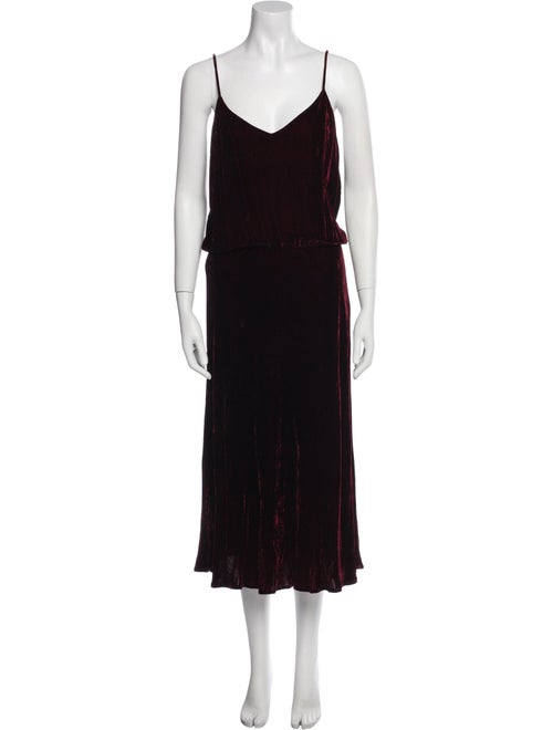 Mes Demoiselles V-Neck Long Dress