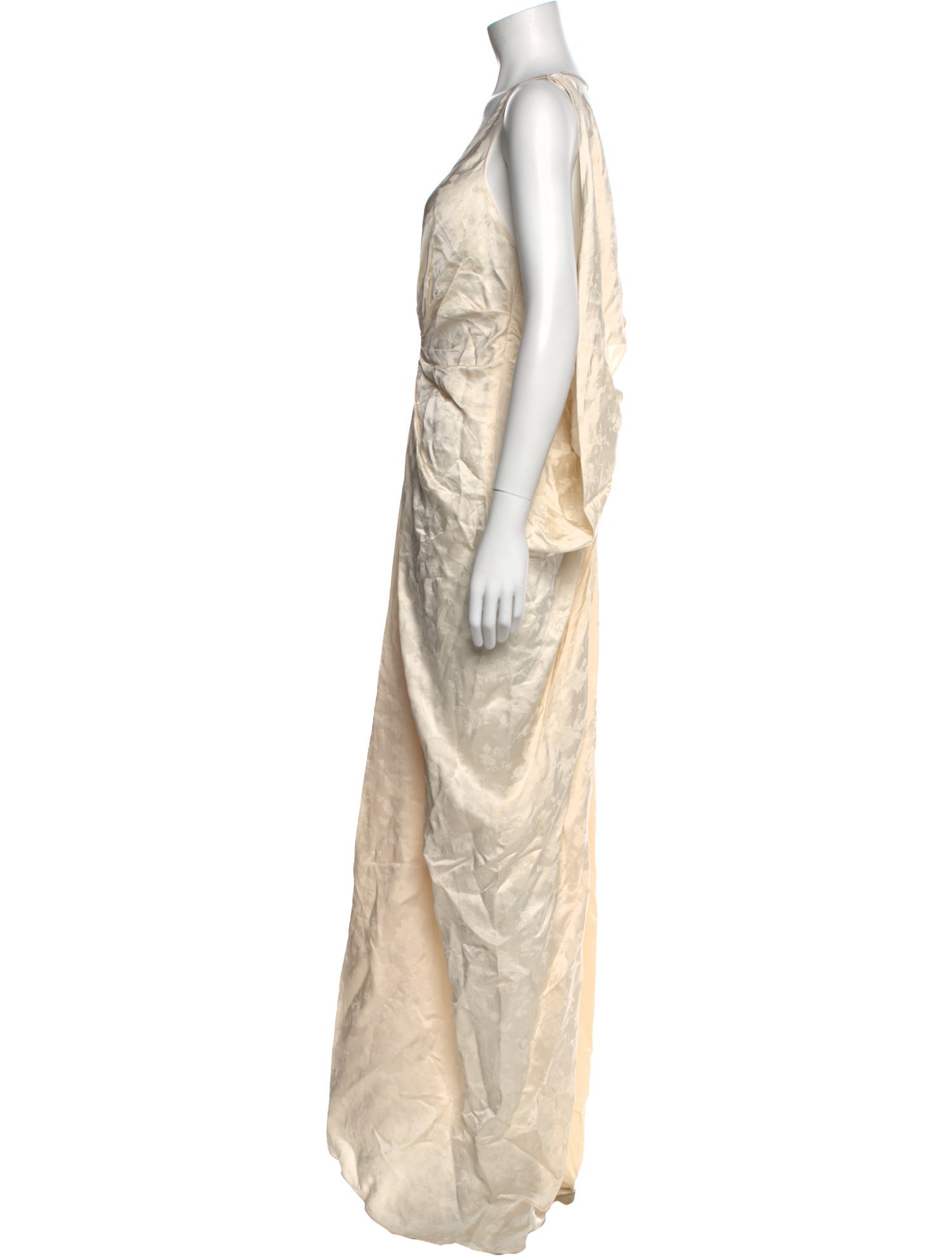 Mes Demoiselles V-Neck Long Dress