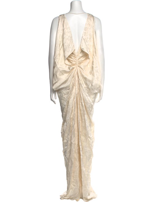 Mes Demoiselles V-Neck Long Dress