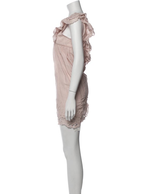 Mes Demoiselles Square Neckline Mini Dress