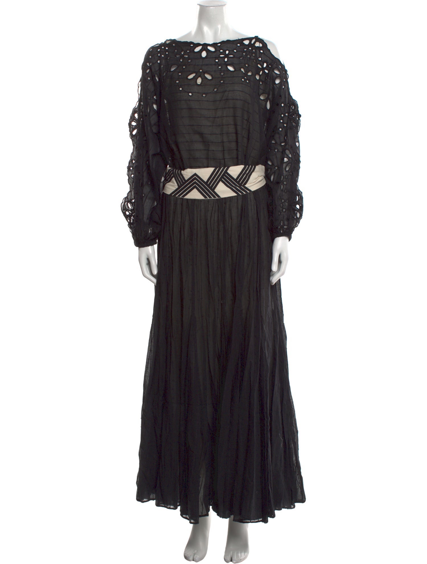 Mes Demoiselles Patterned Long Dress w/ Tags