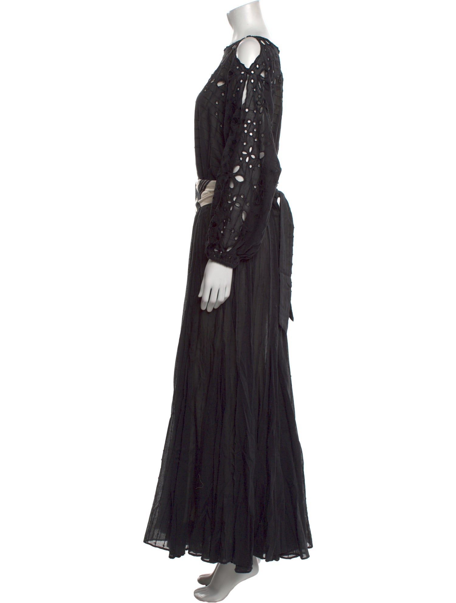 Mes Demoiselles Bateau Neckline Long Dress w/ Tags