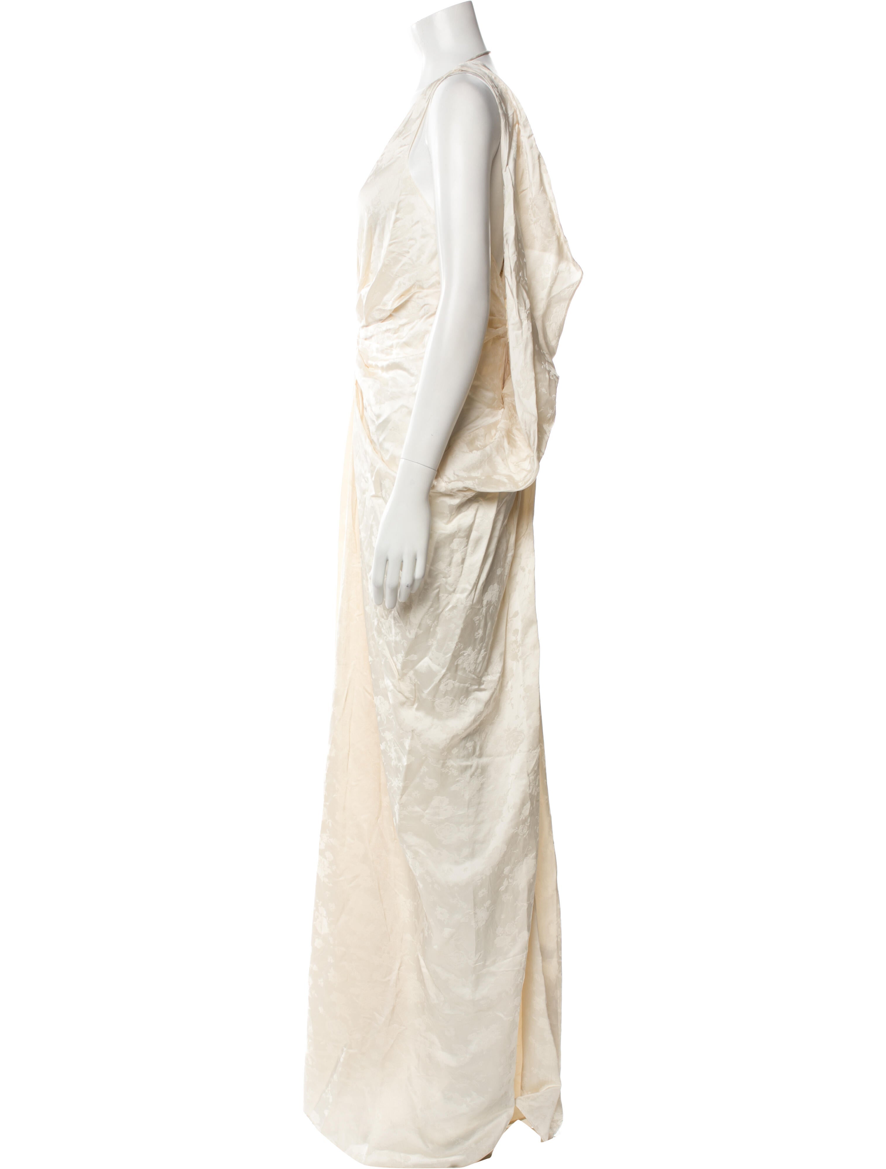 Mes Demoiselles V-Neck Long Dress w/ Tags