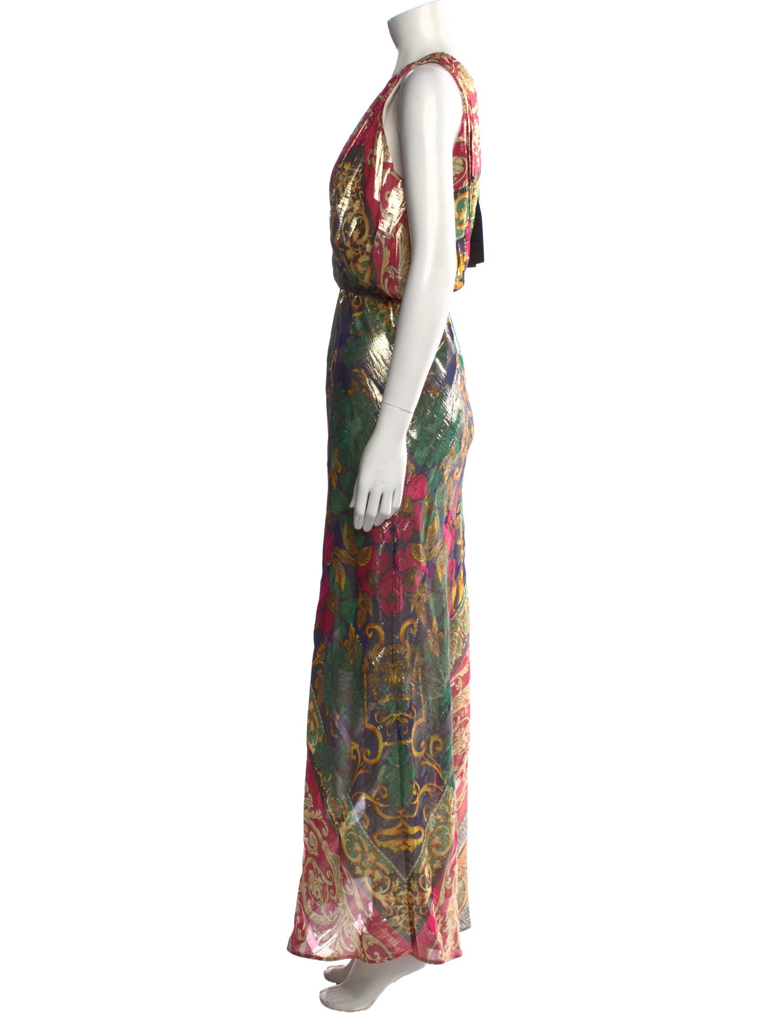Mes Demoiselles Silk Long Dress