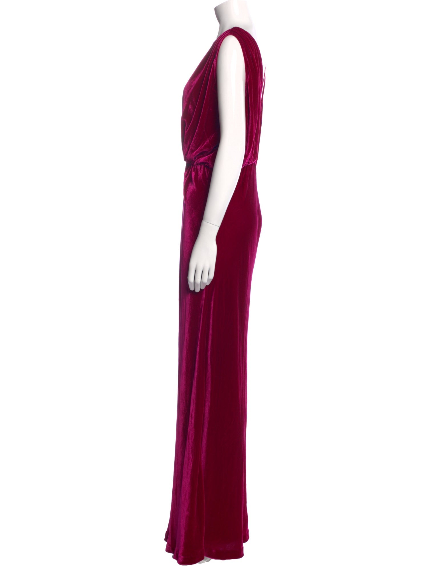 Mes Demoiselles V-Neck Long Dress