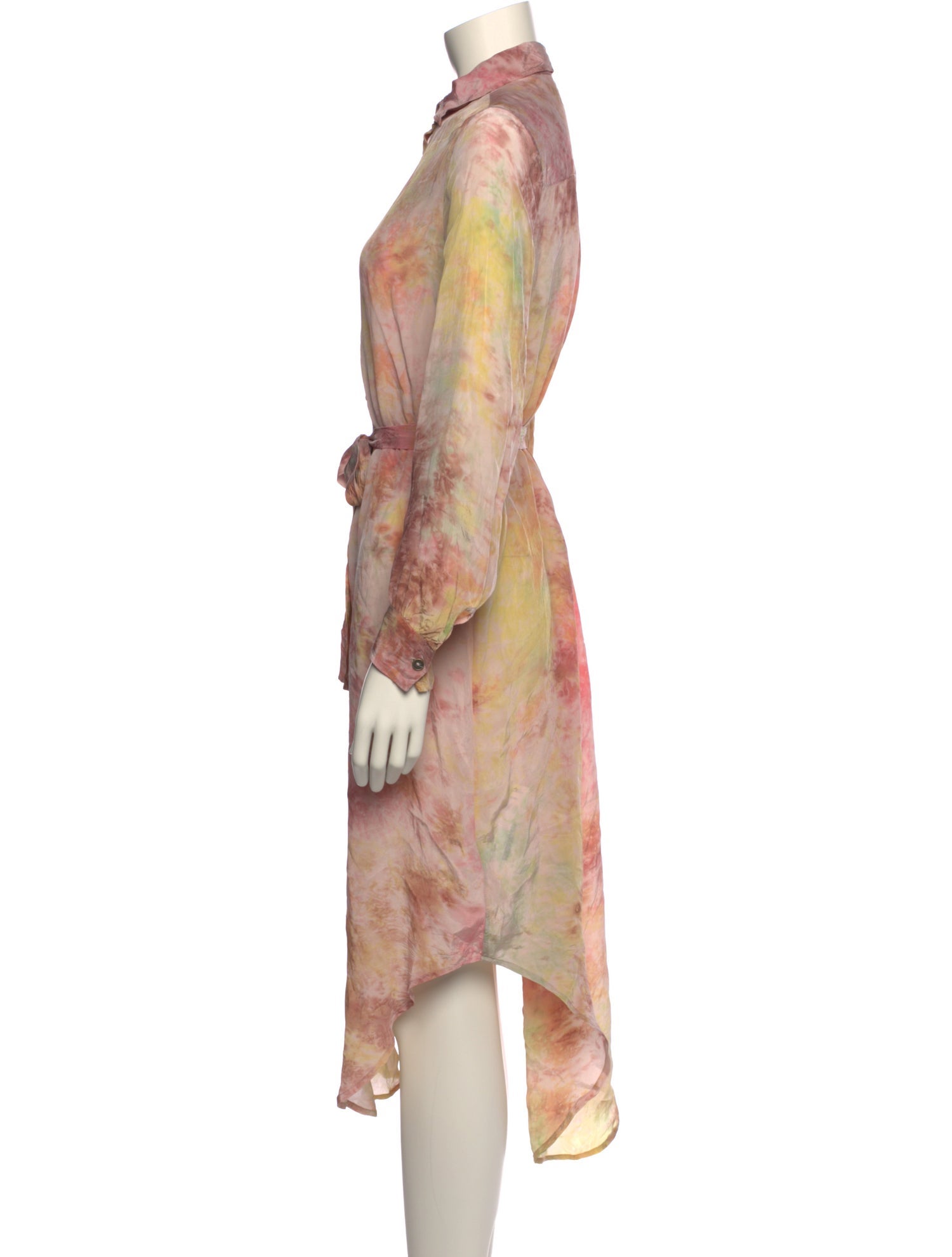 Mes Demoiselles Printed Midi Length Dress