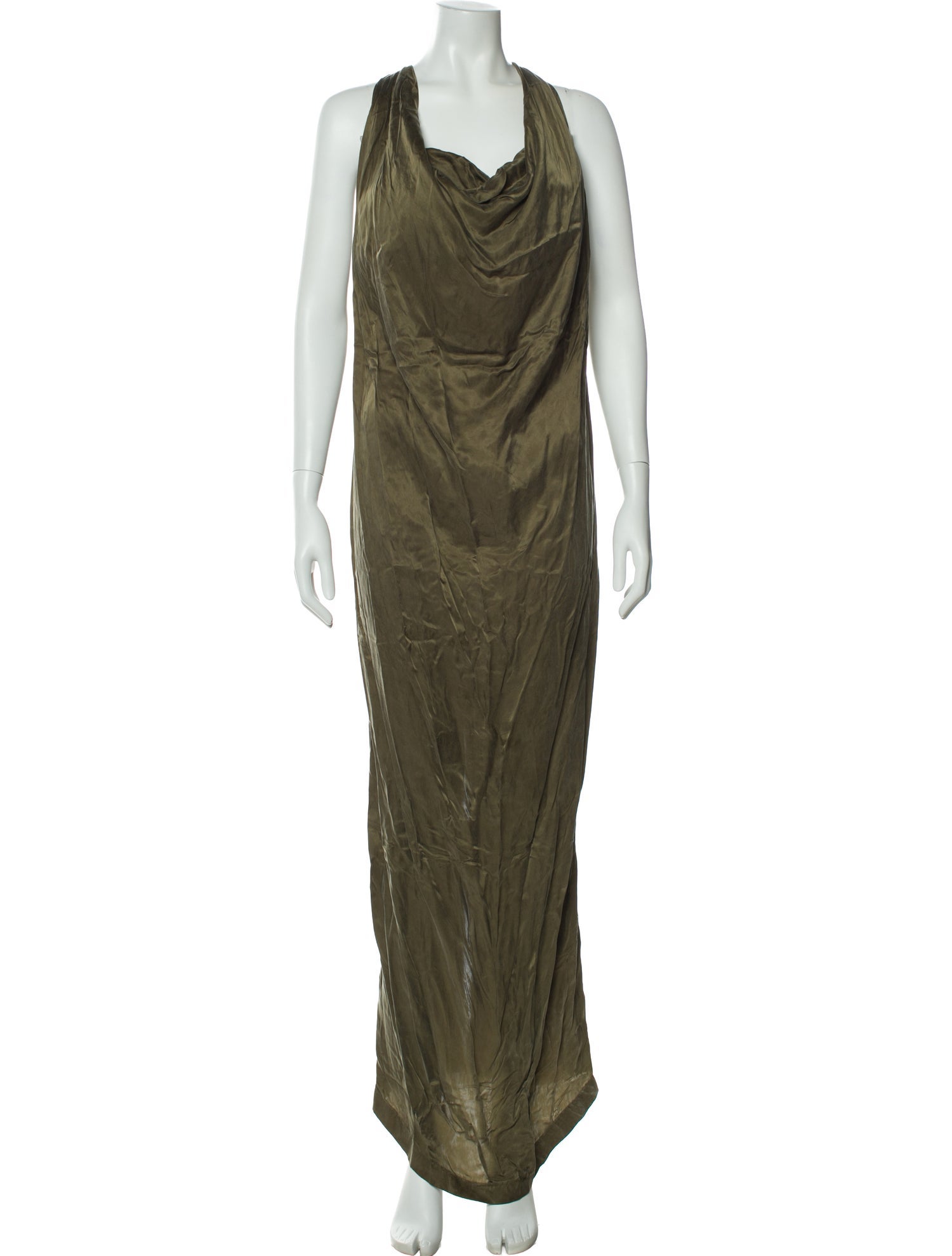 Mes Demoiselles Satin Long Dress