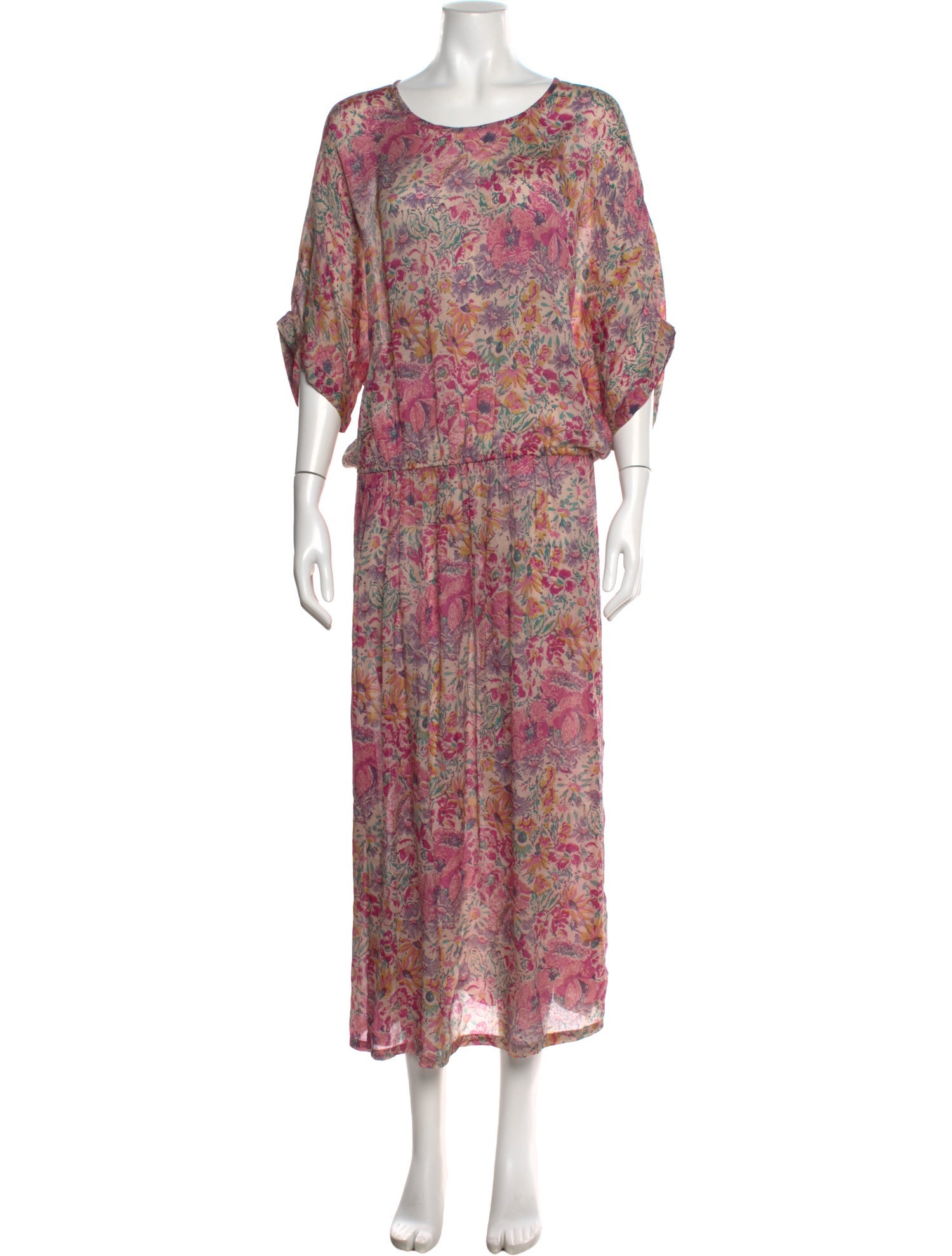 Mes Demoiselles Silk Long Dress