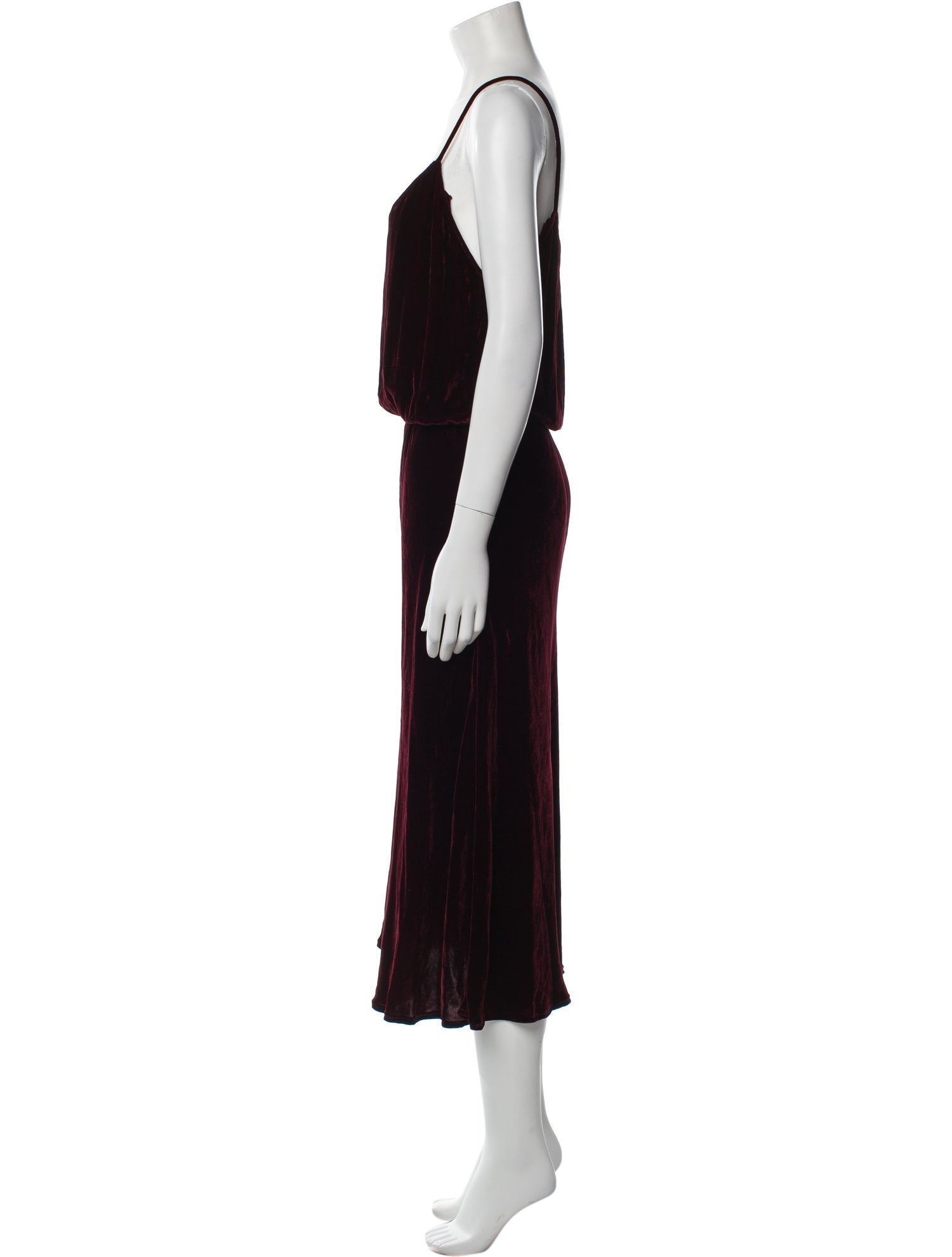 Mes Demoiselles V-Neck Long Dress