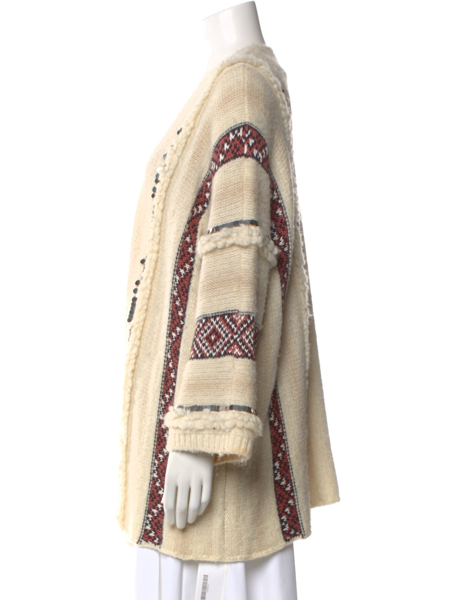 Mes Demoiselles Wool Striped Sweater