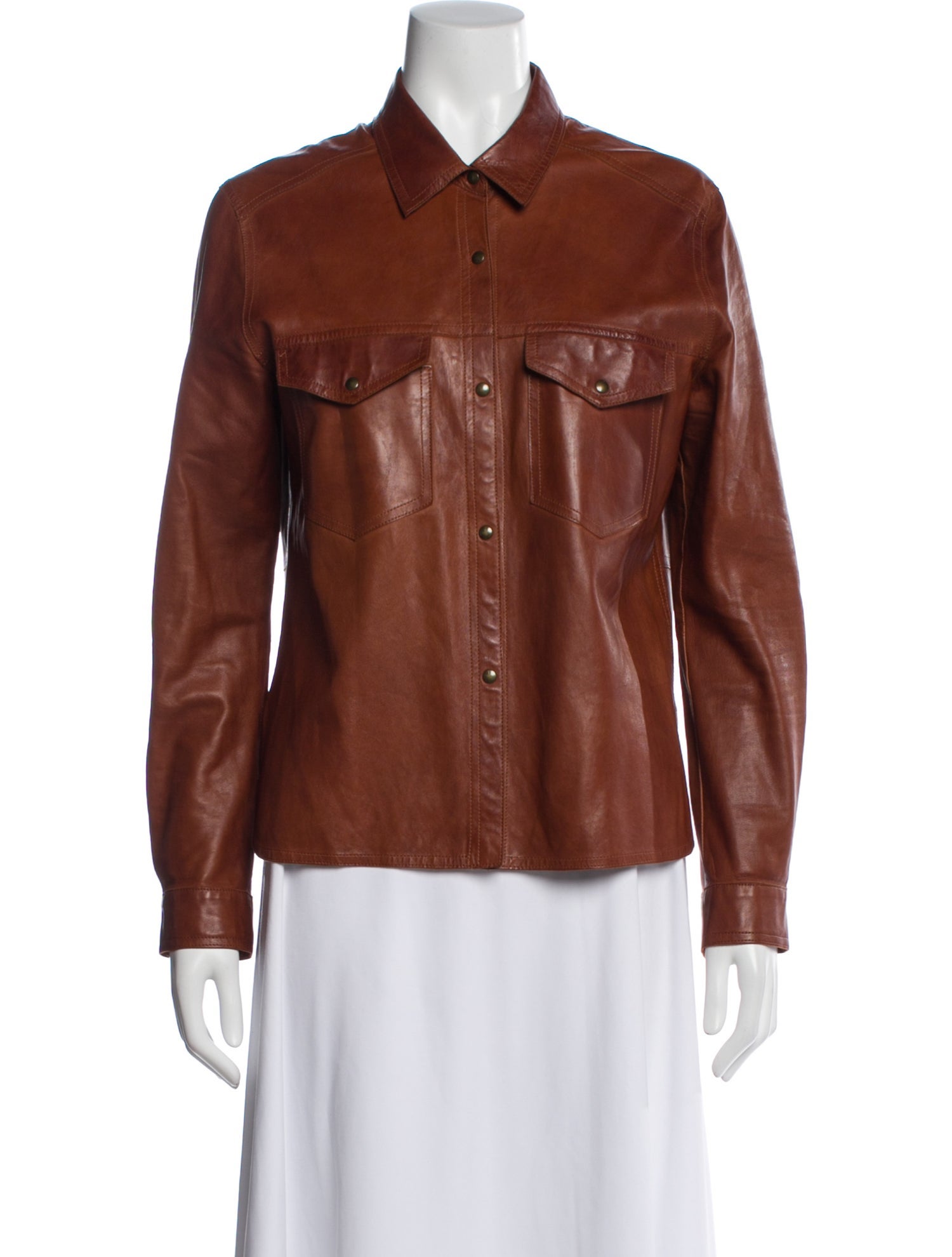 Mes Demoiselles Leather Biker Jacket